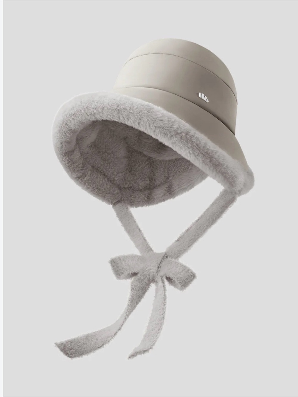 Beneunder Faux Fur Lined Winter Bonnet Hat